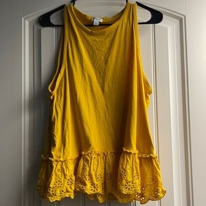 J.Crew Peplum Tank Top